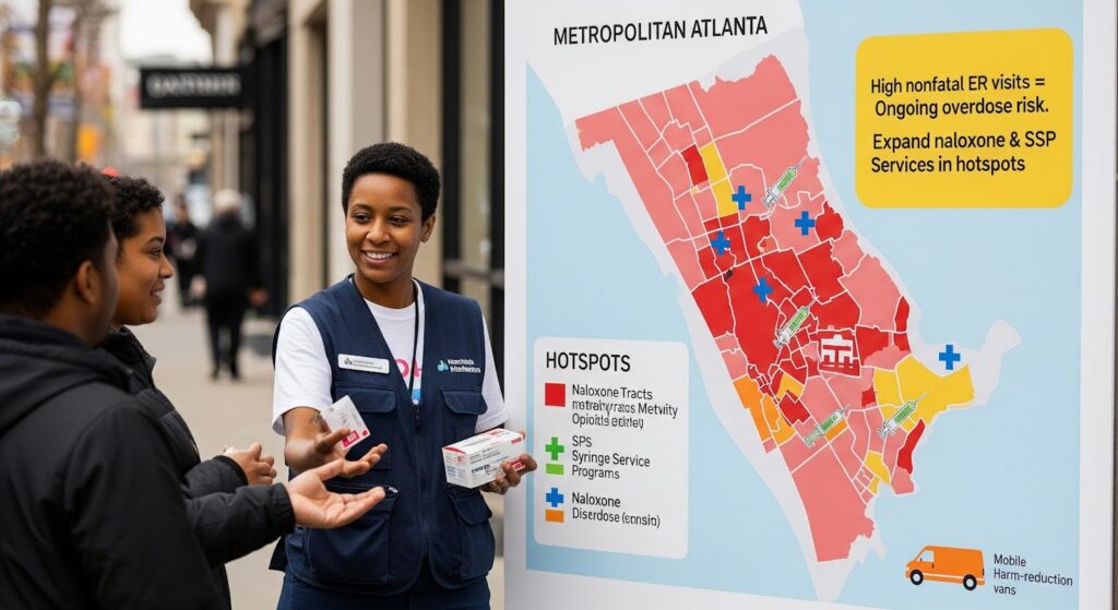 Atlanta fatal overdose rate 2025 analysis