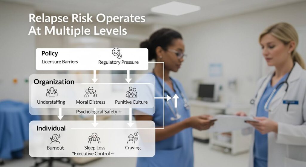 Are Workplace Stressors Driving Relapse in Highly Skilled Professions? 1 workplace addiction
