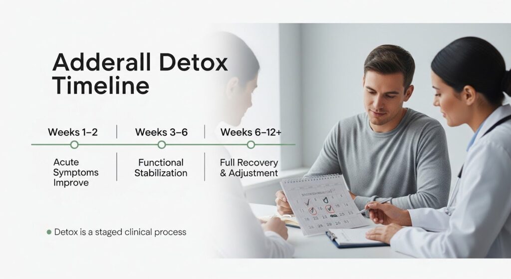 adderall withdrawal timeline