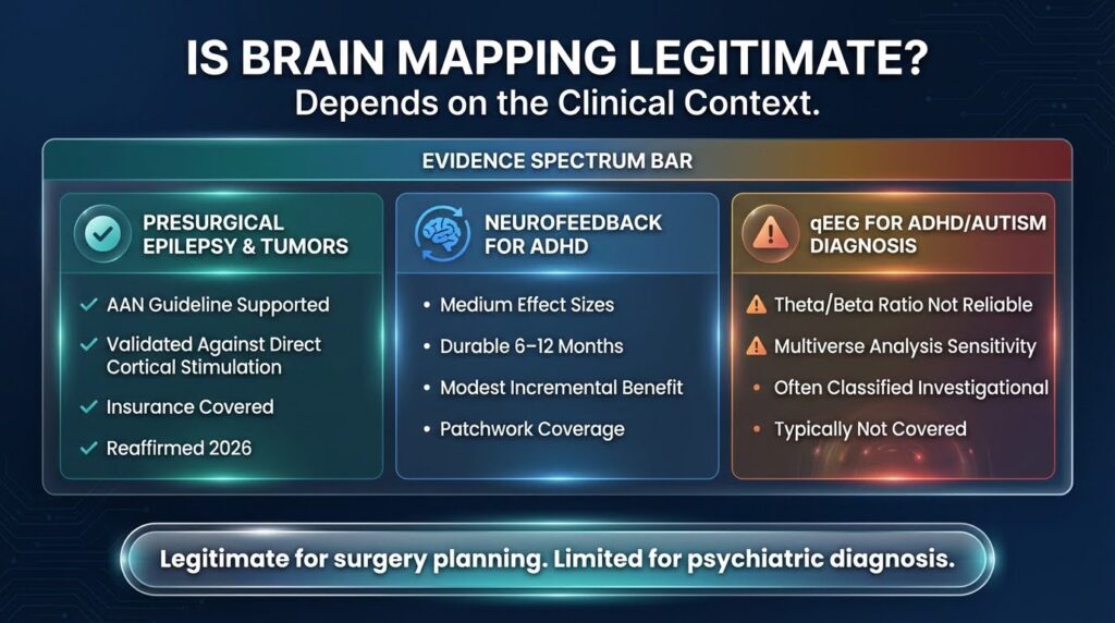 is brain mapping legitimate