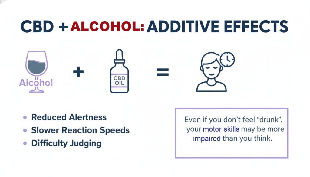 alcohol and cbd