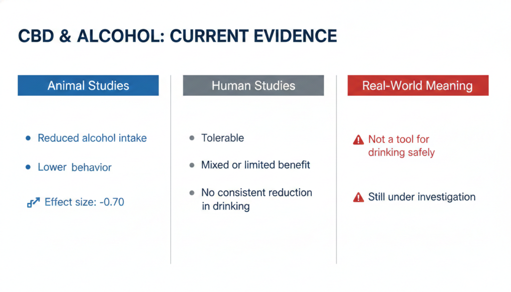 can you mix cbd and alcohol