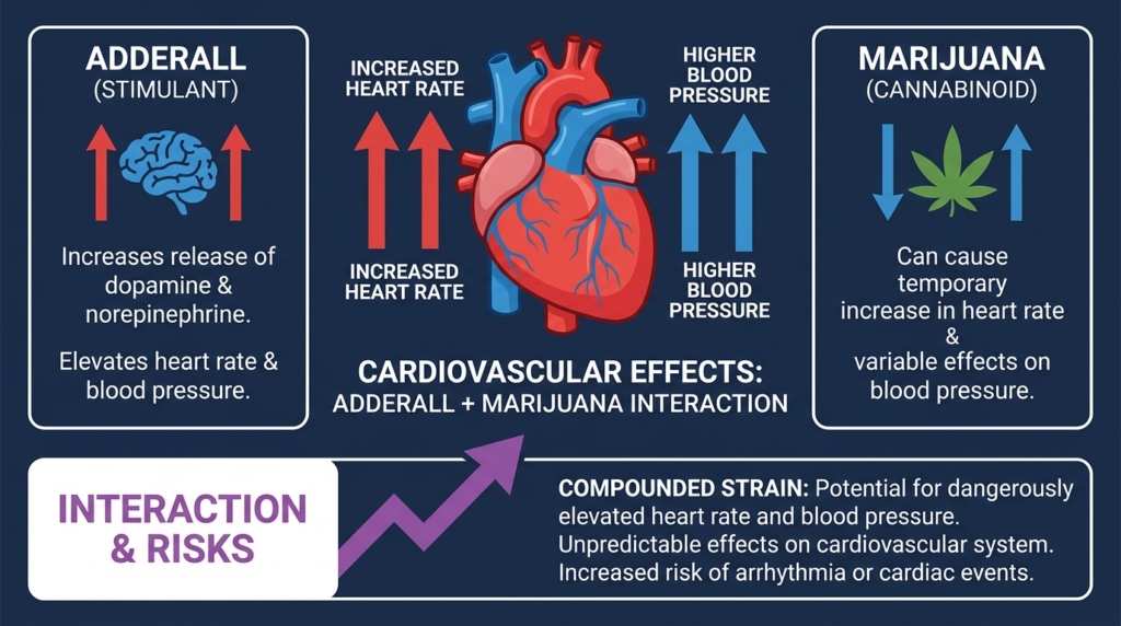 Marijuana and Adderall: Risks, Effects & Dangers of Mixing Weed 1 adderall and weed interactions