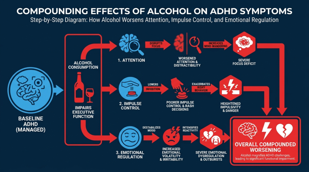 adhd and alcohol effects