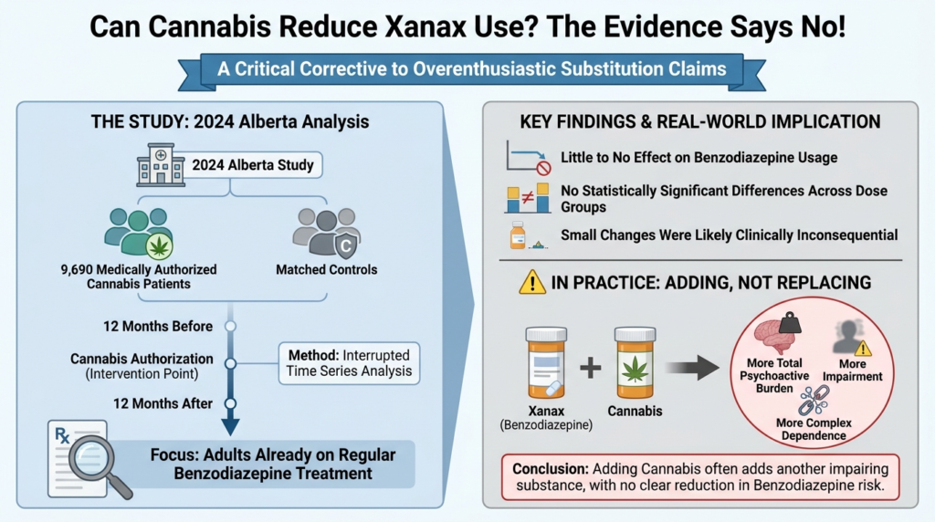 marijuana and xanax