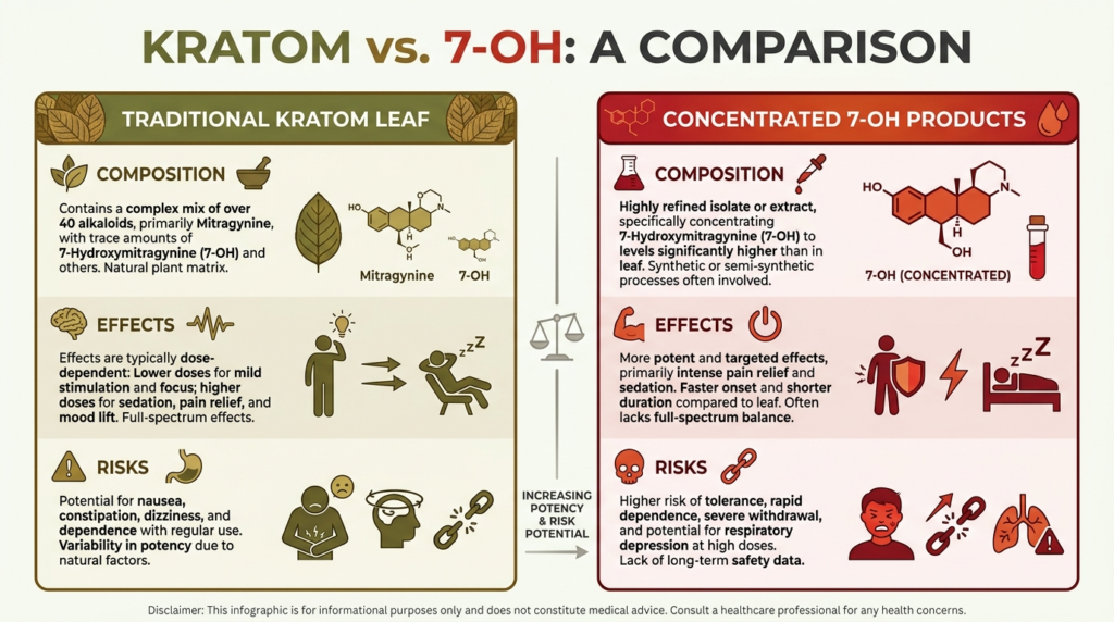 what is 7 oh comparable to 1